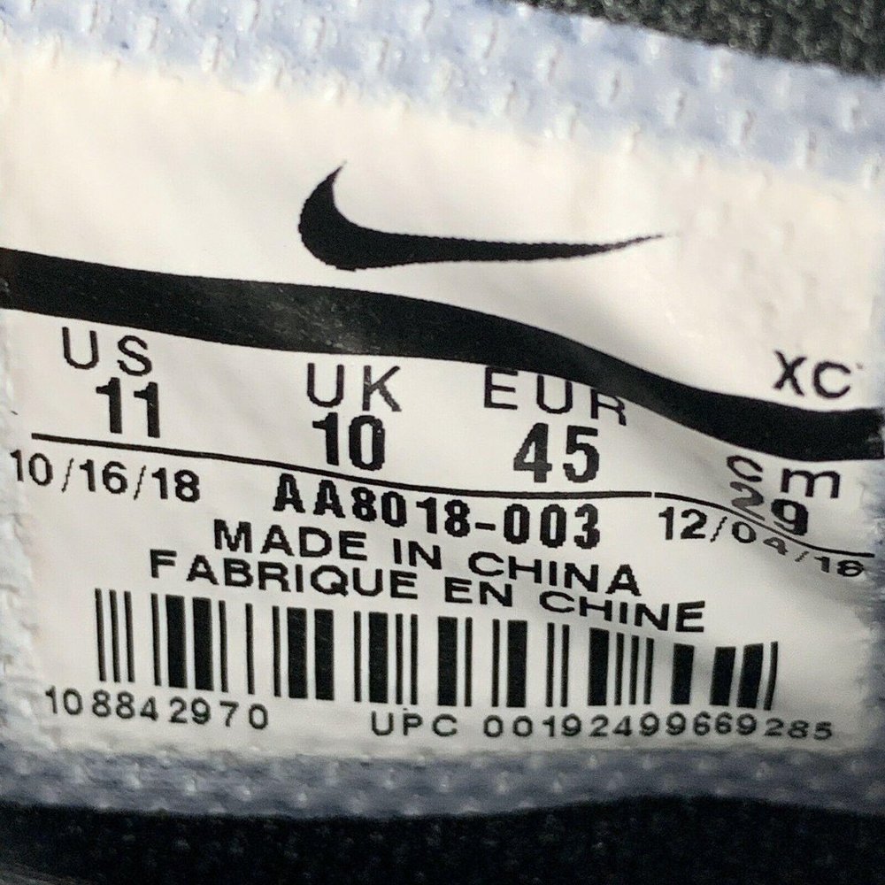 Mens Nike Tennis Shoes Size 11 Court Air Zoom Zero - Picture 11 of 11